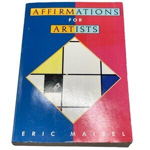 affirmations for artists by Eric Maisel paperback book 1996 English 209 pgs READ
